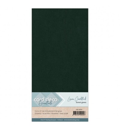 LKK-4K69 - Card Deco - Cardstock, Bosgroen