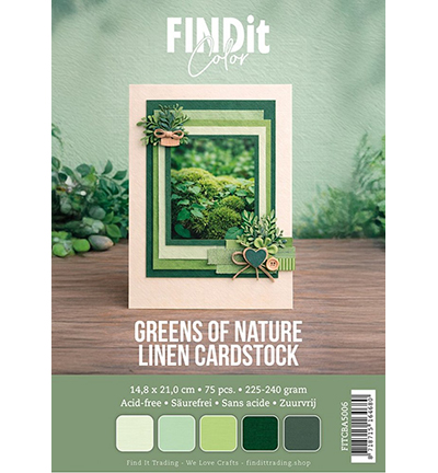 FITCBA5006 - Find It Color - Find It Color pack cardstock lin A5 – Greens of Nature