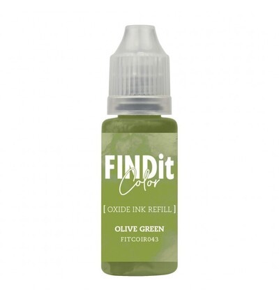 FITCOIR043 - Find-it - Oxide-Tinte Nachfüller – Olivgrün