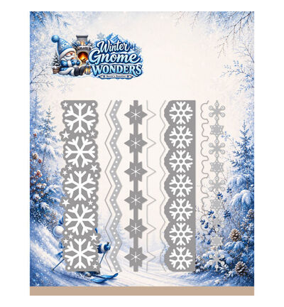 BBD10143 - Find-it - Stanzschablonen – Snowflake Border