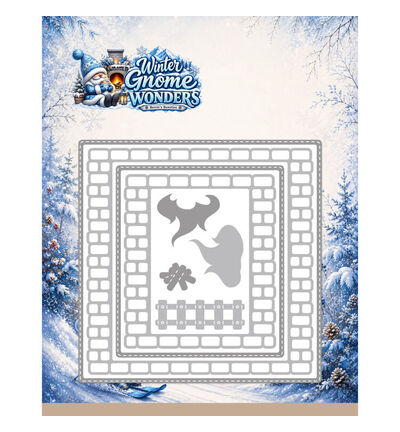BBD10142 - Find-it - Stanzschablonen – Fireside Brick Frame