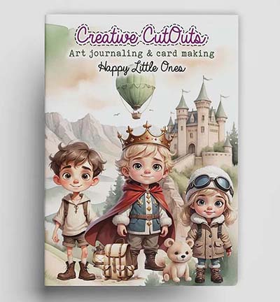 CCOBOEK-001 - Creatief Art - Happy Little Ones Boek