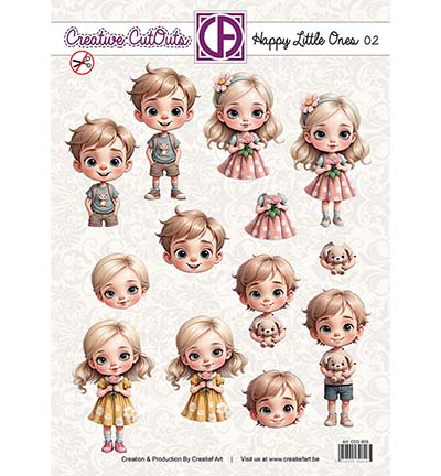 CCO-005 - Creative CutOuts - Happy Little ones 02