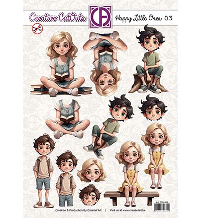 CCO-009 - Creative CutOuts - Happy Little ones 03