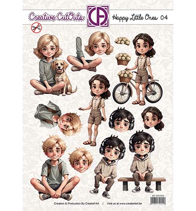 CCO-010 - Creative CutOuts - Happy Little ones 04