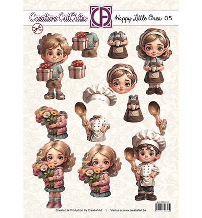 CCO-011 - Creative CutOuts - Happy Little ones 05
