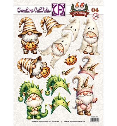 CCO-015 - Creative CutOuts - Cozy Gnomes 04