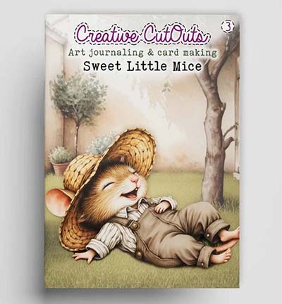 CCOBOEK-003 - Creatief Art - Sweet Little Mice Boek