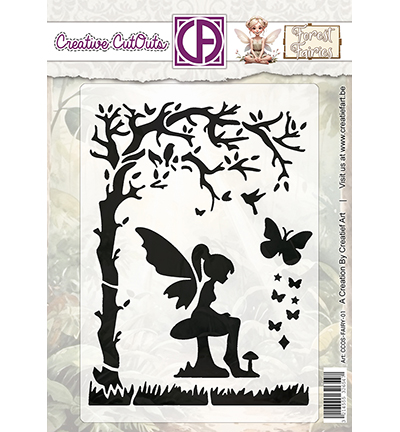 CCOS-FAIRY-01 - Creatief Art - Magical Forest Fairies
