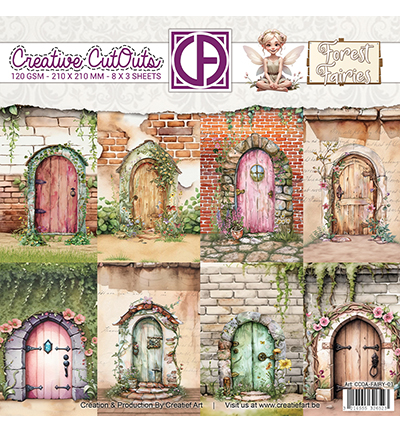 CCOA-FAIRY-01 - Creatief Art - Deuren Forest Fairies