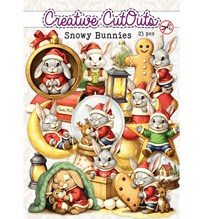 CCODC-005 - Creative CutOuts - Snowy Bunnies - 