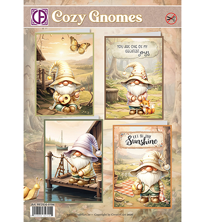 RE2530-0194 - Creative CutOuts - Cozy Gnomes