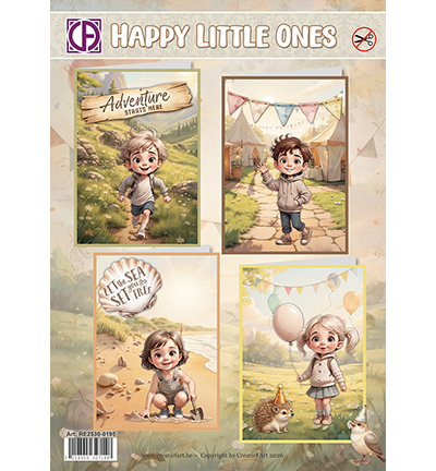 RE2530-0195 - Creative CutOuts - Happy Little Ones