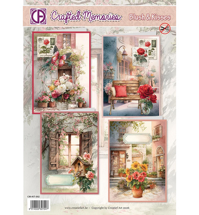 CM-KIT-002 - Creative CutOuts - Blush and Kisses