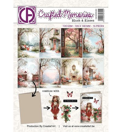 CM-PAPER-002 - Creative CutOuts - Blush and Kisses