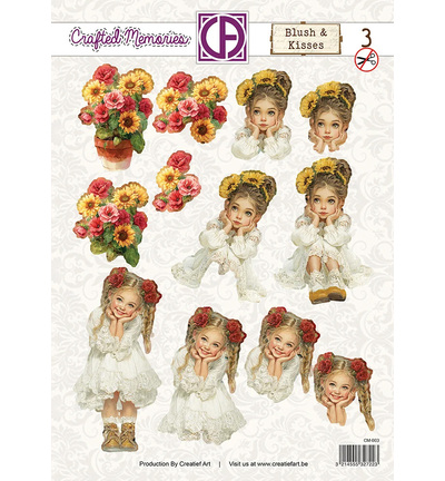 CM-003 - Creative CutOuts - Blush and Kisses 03