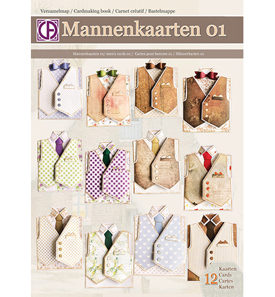56446 - Mannenkaarten 01 - 12 stuks