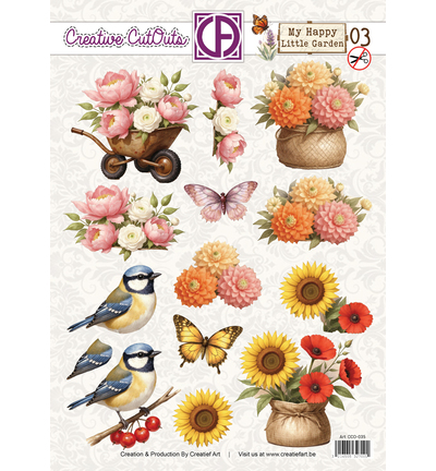 CCO-035 - Creative CutOuts - My Happy Little Garden 03