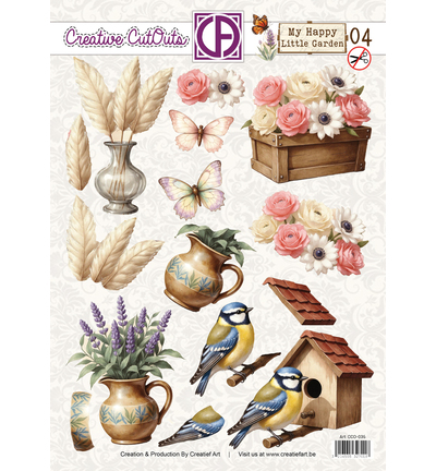 CCO-036 - Creative CutOuts - My Happy Little Garden 04