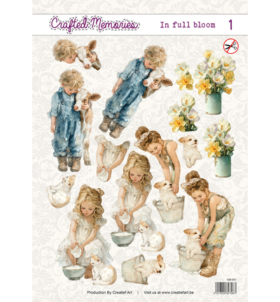 CM-001 - Creative CutOuts - Full Bloom, 01