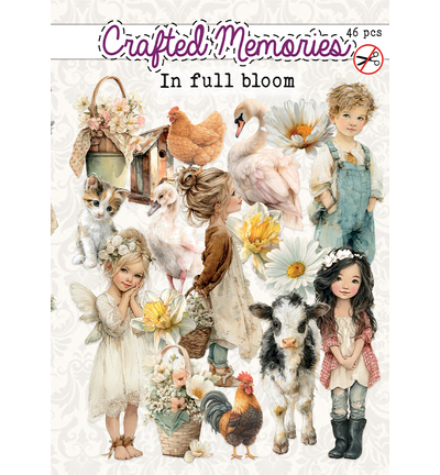 CM-DC-001 - Creative CutOuts - In Full Bloom - 46 stuks