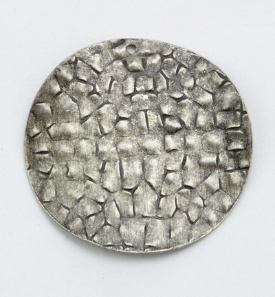 1-MAS - Kippers - (9) Munt, rond, antiek zilver