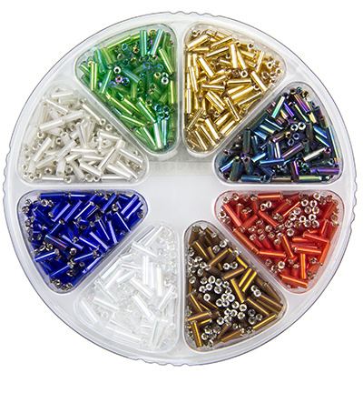 10831-1005 - Hobby Crafting Fun - Bead kit, glass bugles