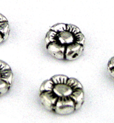 10303-9100 - Hobby Crafting Fun - Metal beads, Antique Platinum