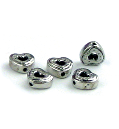 10303-8010 - Hobby Crafting Fun - Metal beads, Antique Platinum