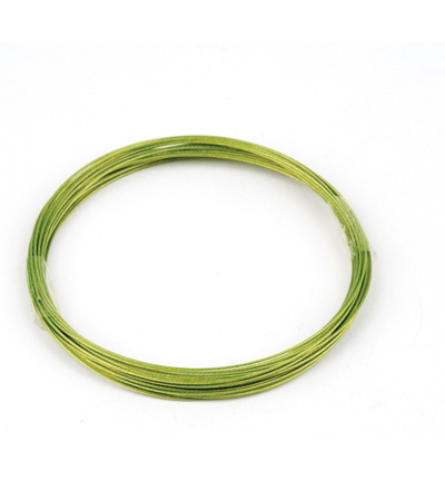10829-4004 - Hobby Crafting Fun - Wire, olive green