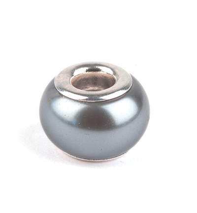 12162-6205 - Hobby Crafting Fun - Pearls silver gray