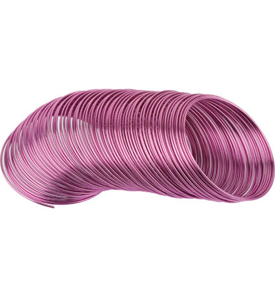 10829-0803 - Hobby Crafting Fun - Flexible metal wire, Fuchsia
