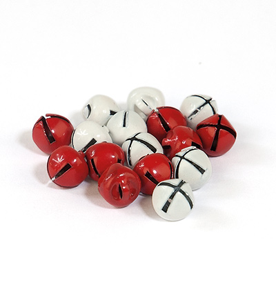 12239-3931 - Hobby Crafting Fun - Bells, Red & White