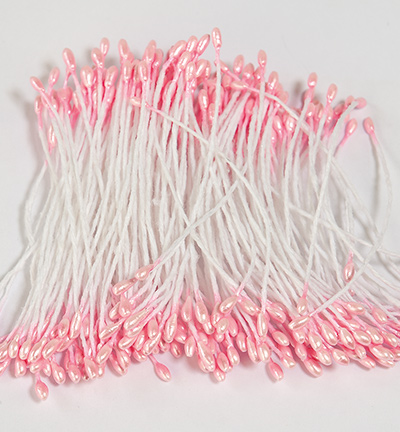12257-5705 - Hobby Crafting Fun - Etamines pearlized Pink