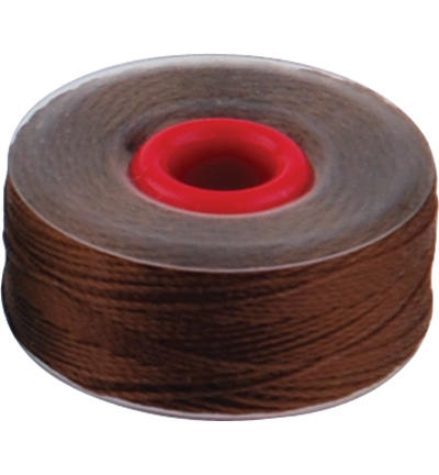 12050-5004 - Hobby Crafting Fun - Silky Beading Thread, Brown