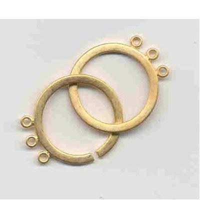 12029-4012 - Hobby Crafting Fun - Metal Ring, goud (mat)