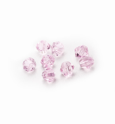 11809-2304 - Hobby Crafting Fun - Diamond glass beads, Pink