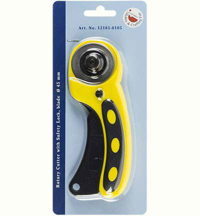 12181-8105 - Hobby Crafting Fun - Rotary Cutter with Safety Lock