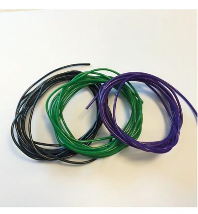 10832-1502 - Hobby Crafting Fun - Cord (black/green/purple)