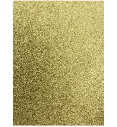12315-1532 - Hobby Crafting Fun - Glitter Foam Sheets Gold
