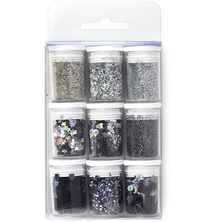 12194-9402 - Hobby Crafting Fun - Silver, assorted