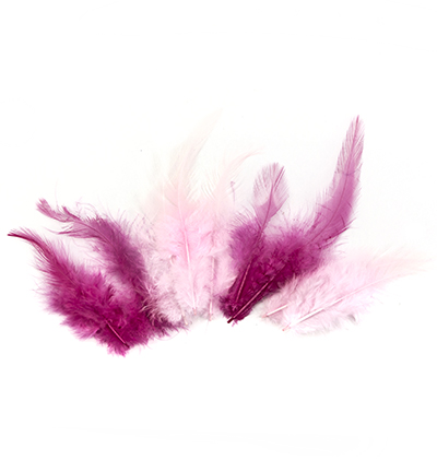 12235-3503 - Hobby Crafting Fun - Feathers, Pink