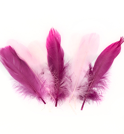 12238-3803 - Hobby Crafting Fun - Feathers, Pink
