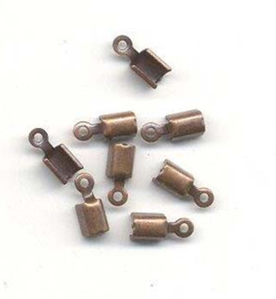 11808-1563 - Hobby Crafting Fun - Cord Clasp small,  Antique Copper