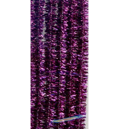 12218-1837 - Hobby Crafting Fun - Glitter Chenille set, Purple