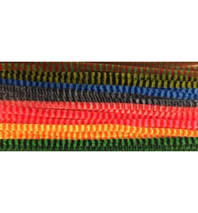 12271-7132 -  - Set Chenille (rayures) , Couleurs assorties