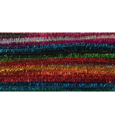 12271-7171 - Hobby Crafting Fun - Glitter Chenille Set, Mix Color