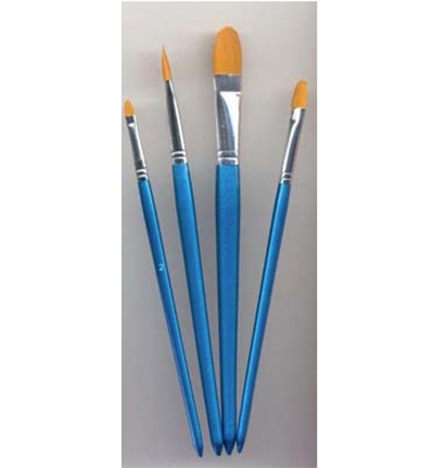 12185-8508 - Hobby Crafting Fun - Artist Brush Set, filbert