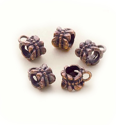 12031-0023 - Hobby Crafting Fun - Bead 2 Bead Jewelry: Metal beads, Antique Copper