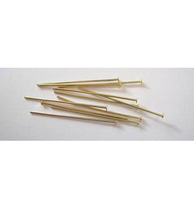 10317-3202 - Hobby Crafting Fun - Head pin, 32mm, Gold